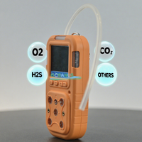 Détecteur multi-gaz IP65 OC-850 Ex H2S CO O2 CO2 5 en 1 avec stockage de données pour la détection de fuites de gaz sur site industriel