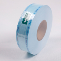 Rouleau de pochettes de stérilisation de 200 m, compatible gamma/EO/vapeur, ruban autoclave de qualité médicale pour usage dentaire et hospitalier