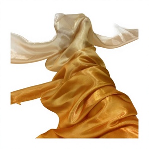 High Quality 100% <b>Polyester</b> Breathable Printed Lightweight Silk Organza <b>Fabric</b> Girls' Women's Wedding Skirts Lining - Product Image 3