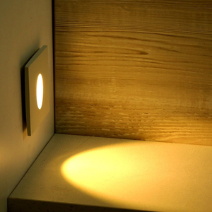 Faretto LED Quadrato da Incasso 3W Bianco 4000K IP20 SKU-211210 Luce da Gradino - Product Image 3