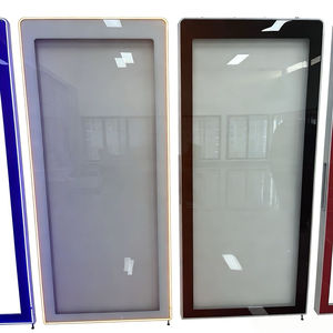 Réfrigérateur commercial à double température avec porte vitrée et refroidissement par air pour supermarchés, magasins de proximité, boissons, présentation claire - Product Image 2