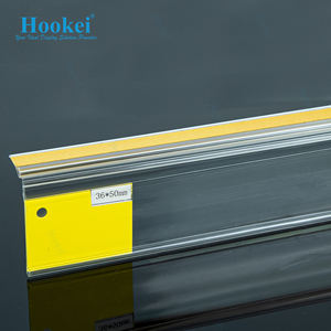 ป้ายราคา PVC สำหรับชั้นวางสินค้าในซูเปอร์มาร์เก็ต ราคาโรงงาน ลดราคาพิเศษ เป็นมิตรกับสิ่งแวดล้อม เกรดอาหาร ติดตั้งง่าย - Product Image 2