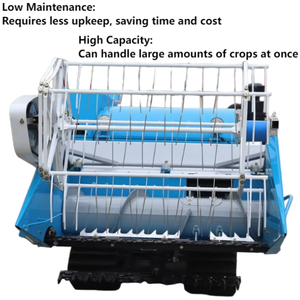 Đa chức năng Mini Điện bắt đầu gạo & lúa mì kết hợp gặt đập điều kiện mới cho hạt & trà Crop thu hoạch - Product Image 4