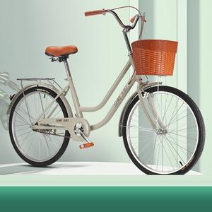 24 इंच की महिला साइकिल, सिटी साइकिल क्लासिक महिला महिला सिटी बाइक - Product Image 2