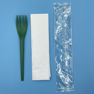 <span class=keywords><strong>Servet</strong></span> qualità prezzo Tissue cucchiai hotel multicolori economici imballaggi laminati trasparenti monouso per posate sacchetti con tovagliolo - Product Image 4