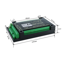 Carte de contrôle de mouvement HLTNC Ethernet/USB Mach3 200KHz pour routeur CNC 3, 4, 5, 6 axes, carte de dérivation pour machine de gravure DIY Forcnc