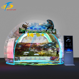 Công Nghệ Mới Hỗn Hợp Thực Tế Trò Chơi Mr <span class=keywords><strong>AR</strong></span> VR Nhiều Người Chơi 3D Jurassic Thực Tế Ảo Phòng Cho Trẻ Em - Product Image 1