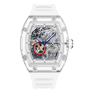 Montre mécanique automatique de luxe DK&KT avec boîtier transparent, design dragon, étanche 3ATM, luminescente - Product Image 2