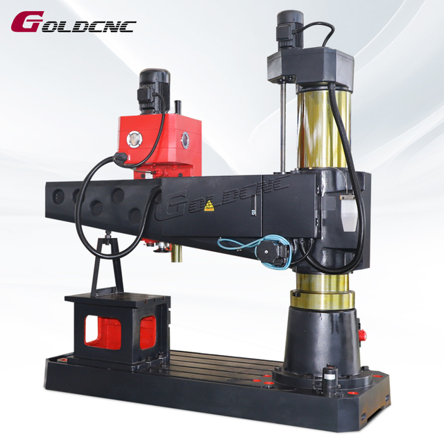 GOLDCNC Industrial Grade Z3050 Hydraulic Vertical Drilling Machine for Metal High-Accuracy with Motor/Engine Components