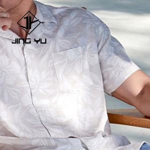 Polo hawaïen imprimé par le fabricant, vente en gros, logo personnalisé, chemise de plage pour hommes avec design, haute qualité - Product Image 3