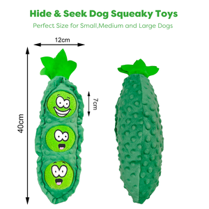 Giocattoli di Lusso in Peluche per Cani Lynpet, Novità Multifunzione a Forma di Baccello, Gioco Nascondino Staccabile Anti-Noia con Suono - Product Image 4