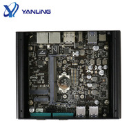 Ordenador de Escritorio Thin Client Más Vendido, Core I3 7100U I5 7200U, Ordenador Industrial Sin Ventilador con 1 Ranura M.2 y 1 Disco Duro de 2.5