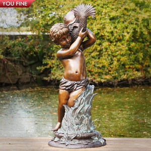 <span class=keywords><strong>Escultura</strong></span> <span class=keywords><strong>de</strong></span> <span class=keywords><strong>Pescador</strong></span> <span class=keywords><strong>de</strong></span> Bronce con Red <span class=keywords><strong>de</strong></span> Pesca <span class=keywords><strong>de</strong></span> Latón y Cobre <span class=keywords><strong>de</strong></span> Tamaño Real, Estilo Moderno para Exteriores y Playa - Product Image 3