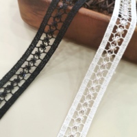 Nouveau fil de Polyester étroit paillettes broderie dentelle utilisée pour robe de mariée dentelle robe décorative Lingerie corsage pour les femmes