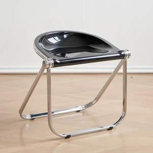 <span class=keywords><strong>เก้าอี้</strong></span><span class=keywords><strong>พับ</strong></span>สไตล์โมเดิร์นสำหรับพักผ่อน<span class=keywords><strong>มือ</strong></span><span class=keywords><strong>สอง</strong></span> <span class=keywords><strong>เก้าอี้</strong></span>ใสสำหรับถ่ายรูป <span class=keywords><strong>เก้าอี้</strong></span>แต่งหน้าโครงโลหะ <span class=keywords><strong>เก้าอี้</strong></span>กาแฟ - Product Image 1