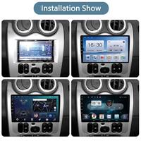 Autoradio Android Lecteur Multimédia Vidéo pour Renault Logan 1 Sandero 2009 - 2015 Navigation GPS SWC BT