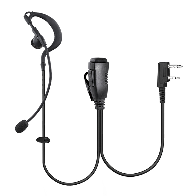In-Ear Spy Earpiece Two-Way Radio Motorola MTP700/MXP600 ENC Noise Cancellation IPX4 Waterproof 3.5mm Plug AAC Private Mold