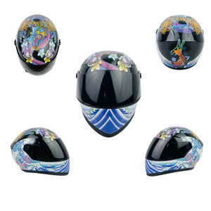 Casco Integral de Motocicleta para Mascotas, Diseño Retro de Oso, ABS, Nuevo, Circunferencia de Cabeza de 33 cm - Product Image 6