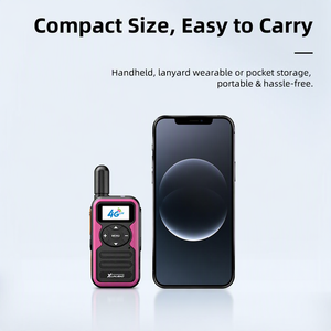 วิทยุสื่อสาร XUNLIBAO D8 4G LTE PoC Walki Talki ระยะ 5000 กม. ขนาดกะทัดรัด พกพาสะดวก น้ำหนัก 67.5 กรัม วอล์คกี้ทอล์คกี้ระยะไกล - Product Image 3