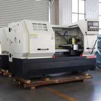 Torno CNC de Torreta Eléctrica 6150 con Control Numérico Computarizado, Sistema CNC GSK, Torno CNC de Bancada Plana CK6150X1000