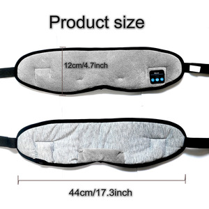 Auriculares inalámbricos <span class=keywords><strong>para</strong></span> <span class=keywords><strong>dormir</strong></span> Máscara de ojo con correa ajustable <span class=keywords><strong>para</strong></span> <span class=keywords><strong>dormir</strong></span> con micrófono Máscara de música <span class=keywords><strong>para</strong></span> <span class=keywords><strong>dormir</strong></span> de viaje - Product Image 4