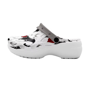 <span class=keywords><strong>Sandalias</strong></span> de algodón EVA transpirables, antideslizantes, estilo Croc, con estampado oscuro, personalizadas, exclusivas para exportación, para <span class=keywords><strong>hombre</strong></span> y mujer - Product Image 2