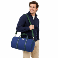 Sac en toile personnalisé, sac banane, sac de voyage, petit sac de voyage en toile de coton ciré pour hommes