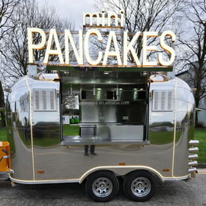 Carrito de Comida Móvil <span class=keywords><strong>Pequeño</strong></span> para Venta, Kiosco de Comida, Servicio de Catering, Helados, Totalmente Equipado, Carrito de Café, <span class=keywords><strong>Remolque</strong></span> de Comida en Venta - Product Image 2