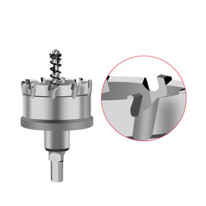 Punta da trapano a tazza in carburo TCT per impieghi gravosi da 12-200 mm per foratura di acciaio inossidabile/ferro/marmo/legno - Product Image 5