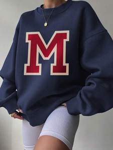 Chất Lượng Cao Heavyweight Màu Xanh Hoodies Áo Thun Jumper Tùy Chỉnh Hoodies Nhà Cung Cấp - Product Image 4