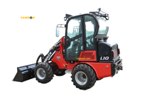 Minicargadora CASEREM 4WD para Uso Doméstico, 18.2kW, Motor Diésel Eaton, Hidráulica Euro5, 1 Año de Garantía, Cucharón de Giro Corto