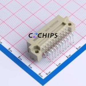 9001-15201C00A DIN41612 Connector Bent Lead Through Hole,P=2.54mm Connector 20P 3 2.54mm Right Angle Insert - Product Image 2