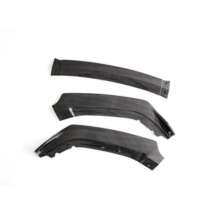 Accesorios Exteriores Welta, Alerón Difusor de Parachoques Delantero con Aspecto de Fibra de Carbono para Honda Civic 2016-2021 - Product Image 2