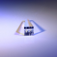 Tube optique haute transparence VY, guide de lumière conique en verre de quartz fusionné UV personnalisé avec revêtement antireflet