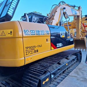 Excavatrice hydraulique Caterpillar CAT320D2L d'occasion, 20 tonnes, grande pelle de chantier avec moteur, occasion, à vendre - Product Image 6
