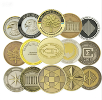 Pièce de monnaie vintage personnalisée à prix abordable, pièce de monnaie décorative de haute qualité fournie par l'usine avec conception gratuite et logo personnalisé