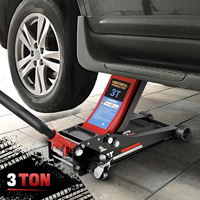 Best Seller High-Rise Aço Inoxidável 3 Ton Elevador Hidráulico Jack Top Ferramenta Do Carro para Carros e Caminhões