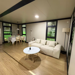 Sẵn sàng thực hiện prefab 20ft 40ft mở rộng container nhà hai phòng ngủ đúc sẵn giá có thể gập lại nhà Granny phẳng - Product Image 4