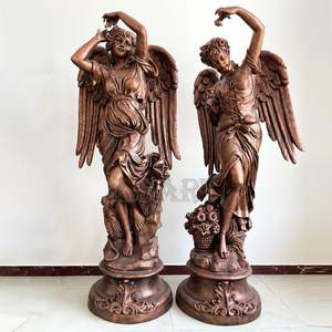 Sculpture mythologique grecque antique Déesse des saisons Décoration intérieure Extérieur Plaza Angel Statue Park Character Art - Product Image 2