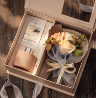 Saint Valentin Cadeau Fleurs Aromathérapie avec Main Cadeau Demoiselles D'honneur Boîte Cadeau De Mariage
