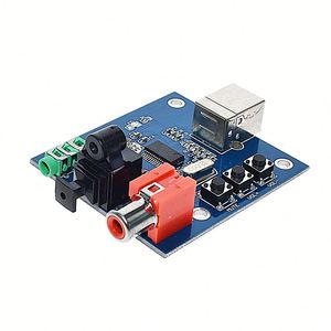 USB 입력 동축 파이버 및 아날로그 출력 HIFI 사운드 DAC 디코더 보드 PCM2704 - Product Image 4