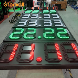 Letreros Digitales LED para Precios de Combustible en Exteriores, Pantalla de Precios con Control Remoto para Gasolineras - Product Image 2