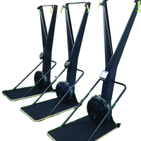 Simulador de Esquí Comercial para Interiores, Equipo de Gimnasio, Máquina de Cardio para Gimnasio, Simulador de Esquí de Acero para Entrenamiento Muscular