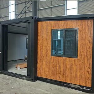 Maison préfabriquée mobile moderne extensible de 40 pieds sur 20 pieds, prête à être habillée, avec 2, 3, 4 ou 5 chambres, villa préfabriquée, maison portable. - Product Image 4