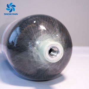 Tanque PCP de Fibra de Carbono y Aluminio 100CF 4.5L al por Mayor para Caza 6.8L 300 Bar 0.58L con Regulador - Product Image 2