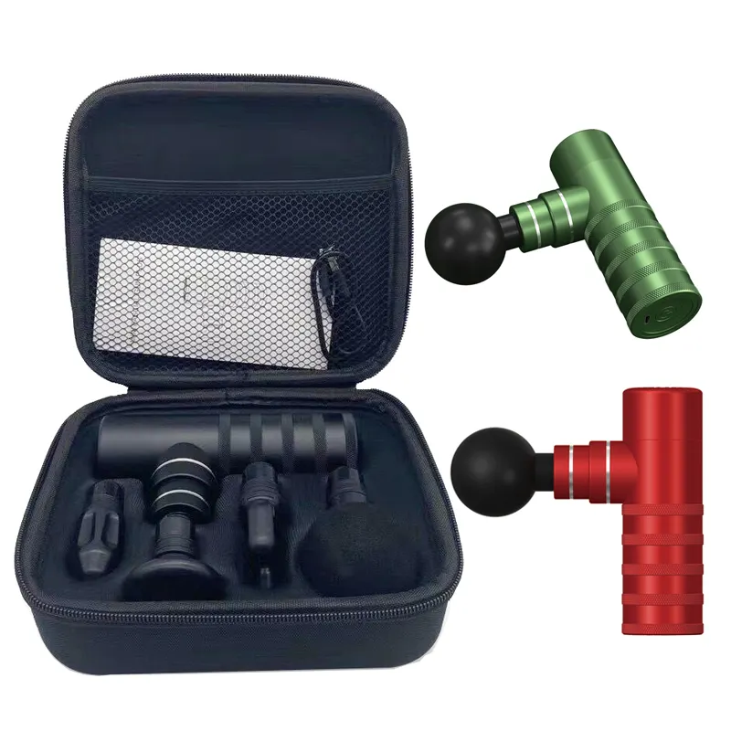 Masseur électrique type C USB pour tissus profonds, pistolet de Massage musculaire Portable avec sac de transport, mini pistolet de massage OEM