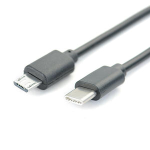 <span class=keywords><strong>Cable</strong></span> de datos tipo C a Micro USB para teléfono móvil con material de PVC Conductor de cobre puro Soporte <span class=keywords><strong>OTG</strong></span> 1-2A - Product Image 3
