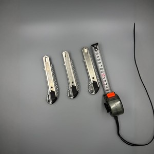 Utility Knife 18mm Aluminum Alloy Stainless Steel Blade 155mm Length Multi Functional Office Tool Cutter Wallpaper Box Opener - Product Image 1