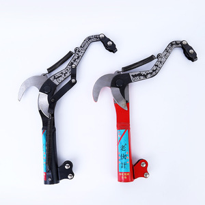 Cisailles de taille-haie Laohuoji 40 cm en acier au carbone avec manche rouge, outil de taille pour branches hautes, pour usage en jardin - Product Image 3