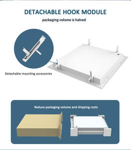 Lámpara sanitizable hermética/lavable para salas blancas de semiconductores - Product Image 3